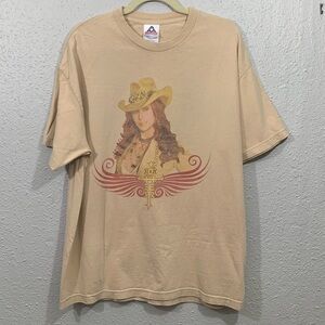 Cher Living Proof Tour 2003  Farewell Tour T-Shirt Crew Neck Double Sided sz XL